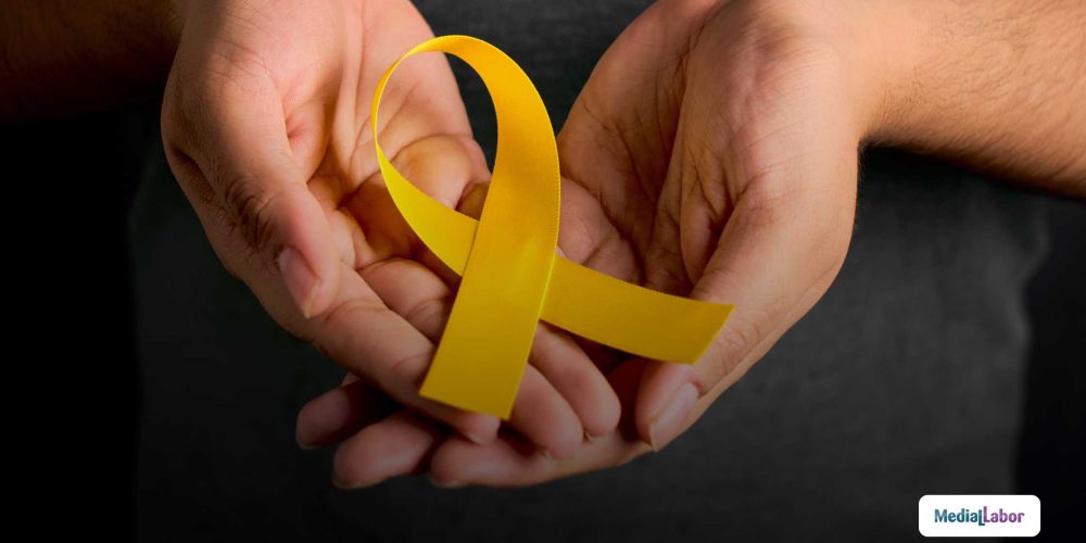 Essa imagem demonstra a representatividade do setembro amarelo- Medial Labor